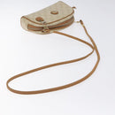 GUCCI GG Plus Supreme Shoulder Bag PVC Ivory Gold Auth 125814-7