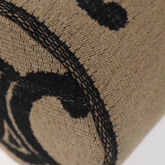 CELINE Shoulder Bag Raffia Beige Auth 125820M