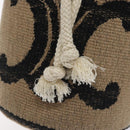 CELINE Shoulder Bag Raffia Beige Auth 125820M-9