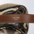 CELINE Shoulder Bag Raffia Beige Auth 125820M-19