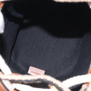 CELINE Shoulder Bag Raffia Beige Auth 125820M-10