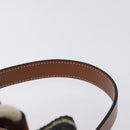 CELINE Shoulder Bag Raffia Beige Auth 125820M-14