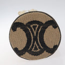 CELINE Shoulder Bag Raffia Beige Auth 125820M-5