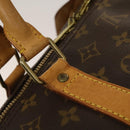 LOUIS VUITTON Monogram Keepall 60 Boston Bag M41422 LV Auth 125836-14
