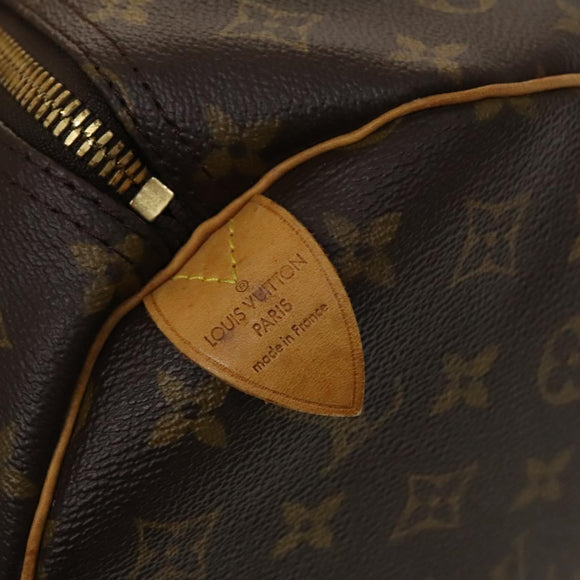 LOUIS VUITTON Monogram Keepall 60 Boston Bag M41422 LV Auth 125836