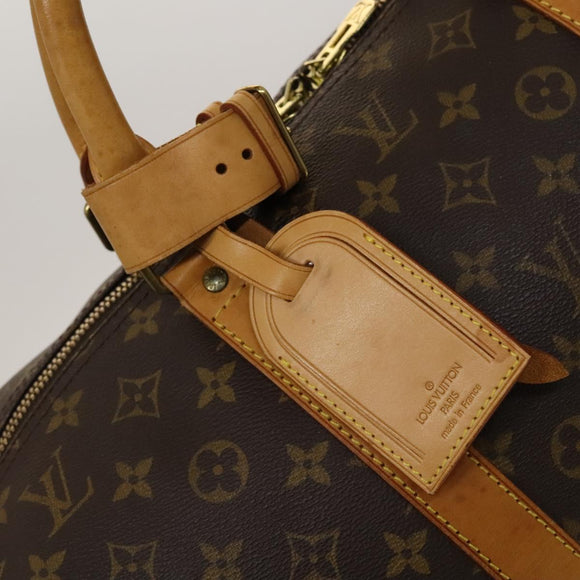 LOUIS VUITTON Monogram Keepall 60 Boston Bag M41422 LV Auth 125836