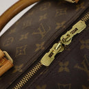 LOUIS VUITTON Monogram Keepall 60 Boston Bag M41422 LV Auth 125836-17