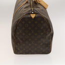 LOUIS VUITTON Monogram Keepall 60 Boston Bag M41422 LV Auth 125836-5