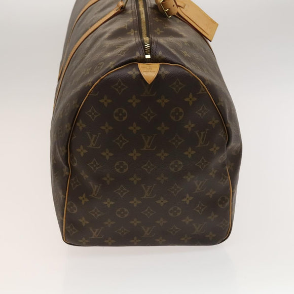 LOUIS VUITTON Monogram Keepall 60 Boston Bag M41422 LV Auth 125836
