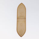 LOUIS VUITTON Pansu Abie Money Clip Leather Beige M64692 LV Auth 125842-4