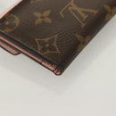 LOUIS VUITTON Monogram Portefeuille Zoe Wallet Pink M62933 LV Auth 125843-15