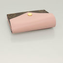 LOUIS VUITTON Monogram Portefeuille Zoe Wallet Pink M62933 LV Auth 125843-5