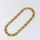 Salvatore Ferragamo Necklace metal Gold Auth 125846-6