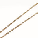 Christian Dior Necklace metal Gold Auth 125847-12