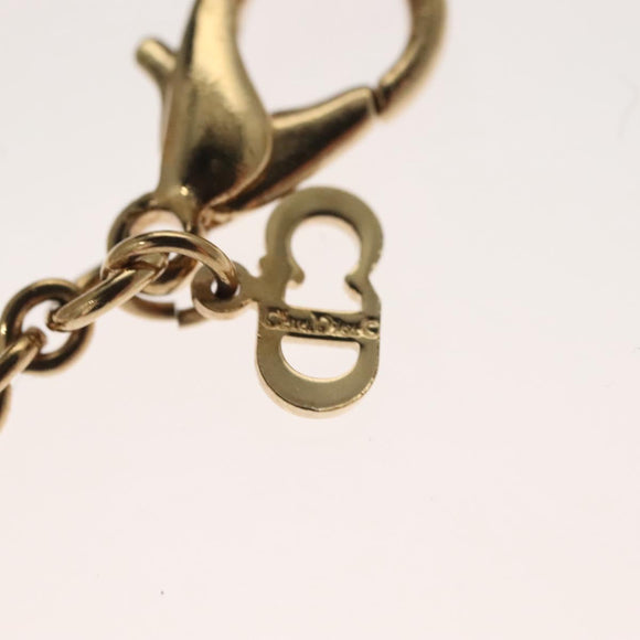 Christian Dior Necklace metal Gold Auth 125847