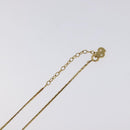 Christian Dior Necklace metal Gold Tone Auth 125849-10