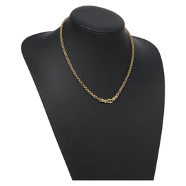 Christian Dior Necklace metal Gold Tone Auth 125850