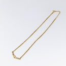 Christian Dior Necklace metal Gold Tone Auth 125850-2