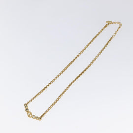 Christian Dior Necklace metal Gold Tone Auth 125850 - 0