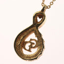 Christian Dior Necklace metal Gold Tone Auth 125852-10