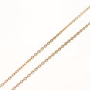 Christian Dior Necklace metal Gold Tone Auth 125852-12