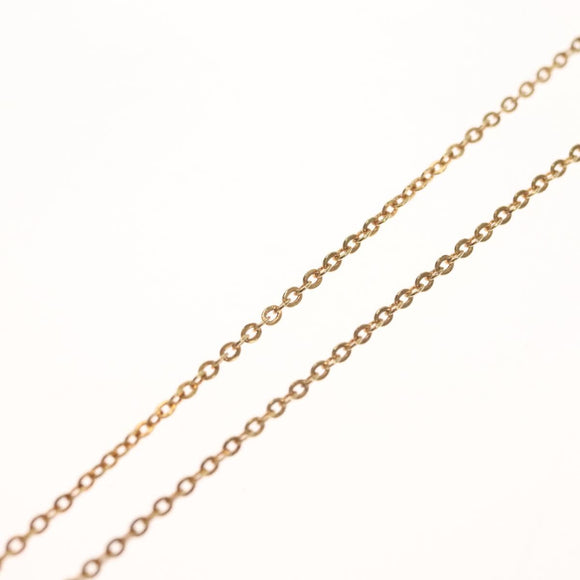 Christian Dior Necklace metal Gold Tone Auth 125852