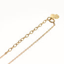 Christian Dior Necklace metal Gold Tone Auth 125852-14
