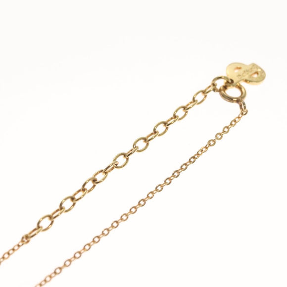 Christian Dior Necklace metal Gold Tone Auth 125852