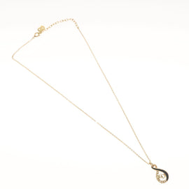 Christian Dior Necklace metal Gold Tone Auth 125852 - 0