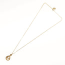 Christian Dior Necklace metal Gold Tone Auth 125852-9