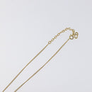 Christian Dior Necklace metal Gold Auth 125855-10