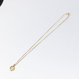 Christian Dior Necklace metal Gold Auth 125855 - 0