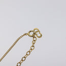Christian Dior Necklace metal Gold Auth 125855-6