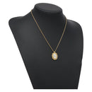 Christian Dior Necklace metal Gold Auth 125856-1