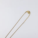Christian Dior Necklace metal Gold Auth 125856-5