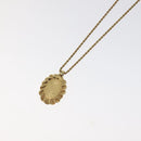 Christian Dior Necklace metal Gold Auth 125856-8