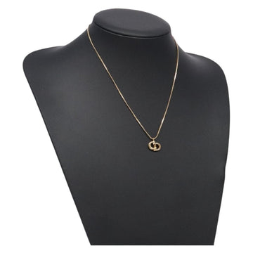 Christian Dior Necklace metal Gold Tone Auth 125857