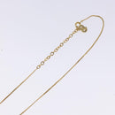 Christian Dior Necklace metal Gold Tone Auth 125857-10