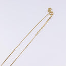 Christian Dior Necklace metal Gold Tone Auth 125857-5