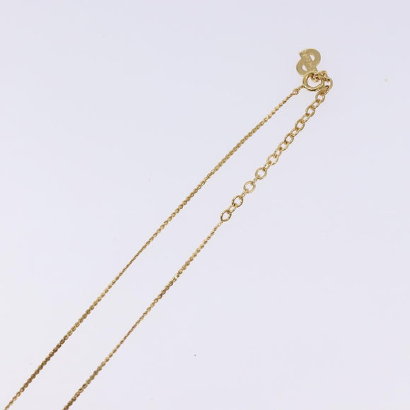Christian Dior Necklace metal Gold Tone Auth 125857