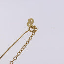Christian Dior Necklace metal Gold Tone Auth 125857-6