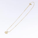 Christian Dior Necklace metal Gold Tone Auth 125857-7