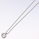 Christian Dior Necklace metal Silver tone Auth 125858-10