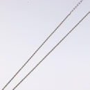 Christian Dior Necklace metal Silver tone Auth 125858-11