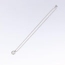 Christian Dior Necklace metal Silver tone Auth 125858-2