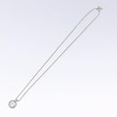 Christian Dior Necklace metal Silver tone Auth 125858-8