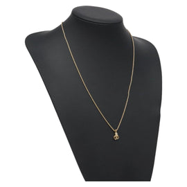 Christian Dior Necklace metal Gold Auth 125859