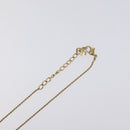 Christian Dior Necklace metal Gold Auth 125859-12