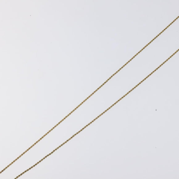 Christian Dior Necklace metal Gold Auth 125859