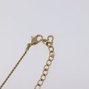 Christian Dior Necklace metal Gold Auth 125859-7